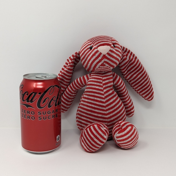 Jellycat Striped Bashful Bunny Eloise Special Edition Plush Stuffed Animal - Picture 6 of 9